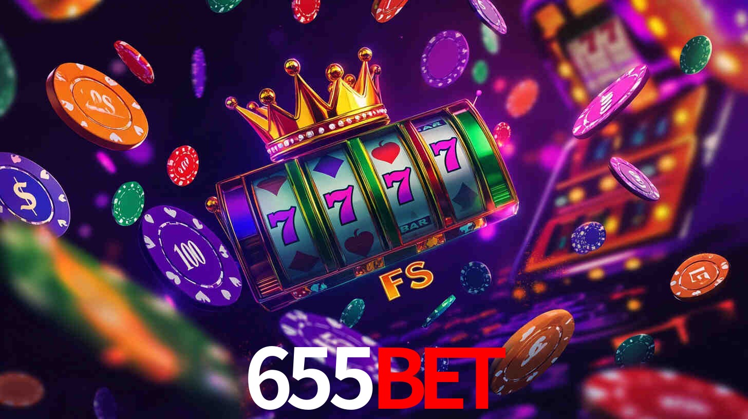655bet Logo - Bônus com Rollover Justo